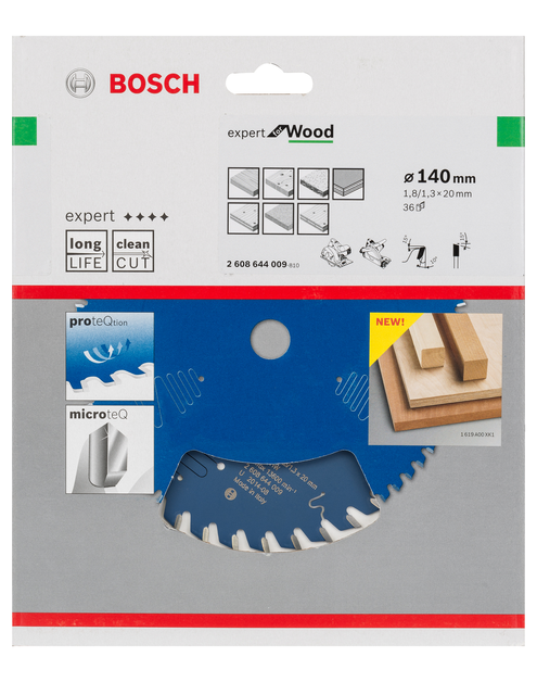 Zdjęcie: Tarcza pilarska Expert 140x20x1,8/1,3x36T BOSCH