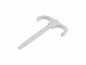 Hak do rur ogrzewania podłogowego podwójny długi TYCNER