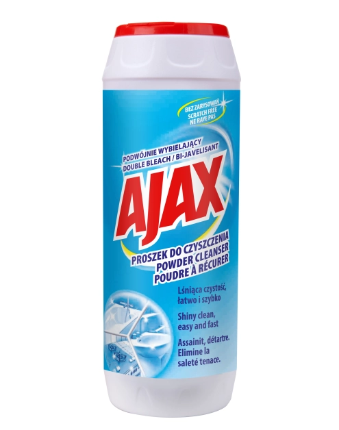 Zdjęcie: Proszek czyszczący podwójnie wybielający 450 g AJAX