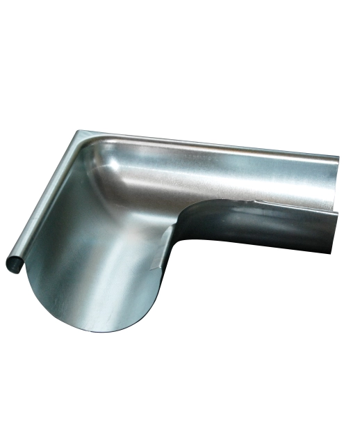 Zdjęcie: Narożnik rynny G127 tłoczony 90 zwenętrzny ocynk SCALA