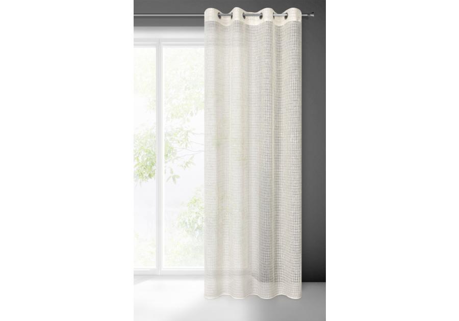 Zdjęcie: Zasłona gotowa Nadin 140x250 cm naturalny EUROFIRANY