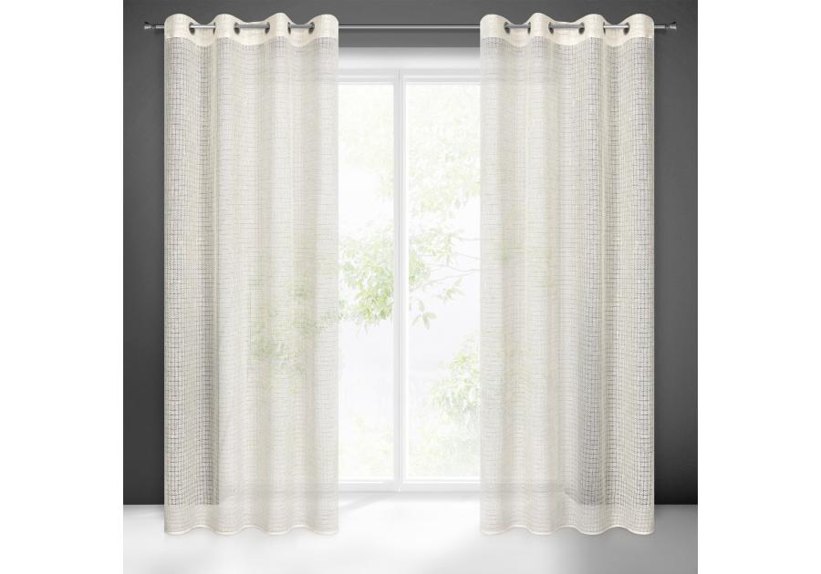 Zdjęcie: Zasłona gotowa Nadin 140x250 cm naturalny EUROFIRANY