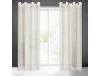Zdjęcie: Zasłona gotowa Nadin 140x250 cm naturalny EUROFIRANY