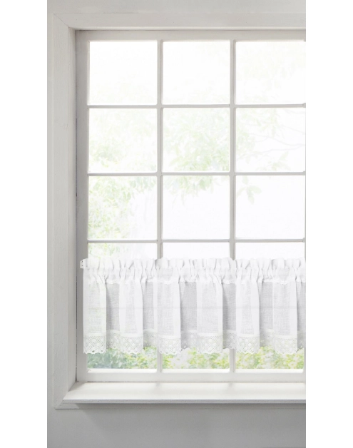 Zdjęcie: Firana gotowa Lisa 150x30 cm biały EUROFIRANY