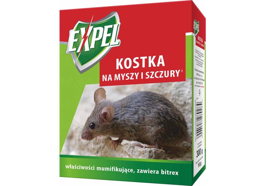 Zdjęcie: Kostka na myszy i szczury 300 g BROS