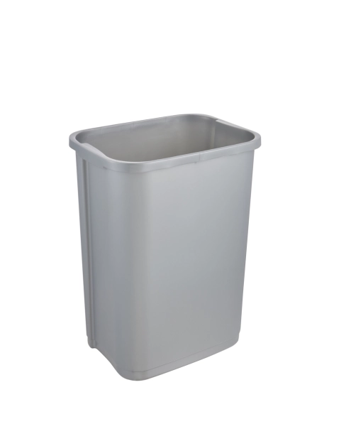 Zdjęcie: Kosz na śmieci z obrotową pokrywą swantje 50 L srebrny KEEEPER
