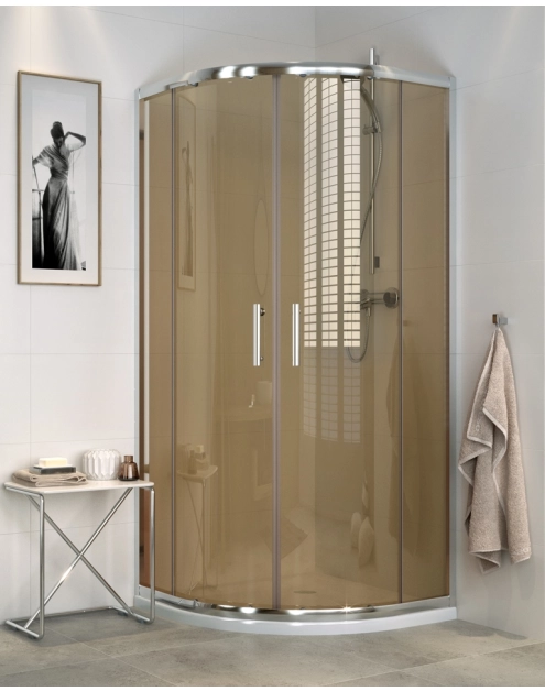 Zdjęcie: Kabina prysznicowa Onega 80x190 cm półokragła CERSANIT