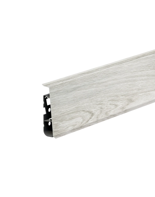 Zdjęcie: Listwa przypodłogowa PVC Hi Line Prestige 2,2x7,5 cm 2,50 m Jesion Santiago Mat CEZAR