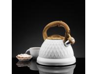 Zdjęcie: Czajnik na indukcję Rombo 2,5 L kremowy AMBITION