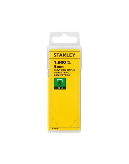 Zdjęcie: Zszywka G 8 mm/5/16" HD 1000 szt. Typ G 4/11/140 STANLEY
