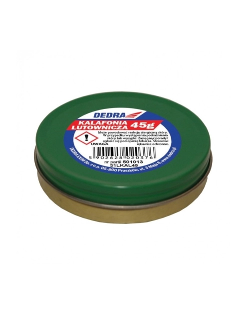 Zdjęcie: Kalafonia lutownicza 45 g DEDRA