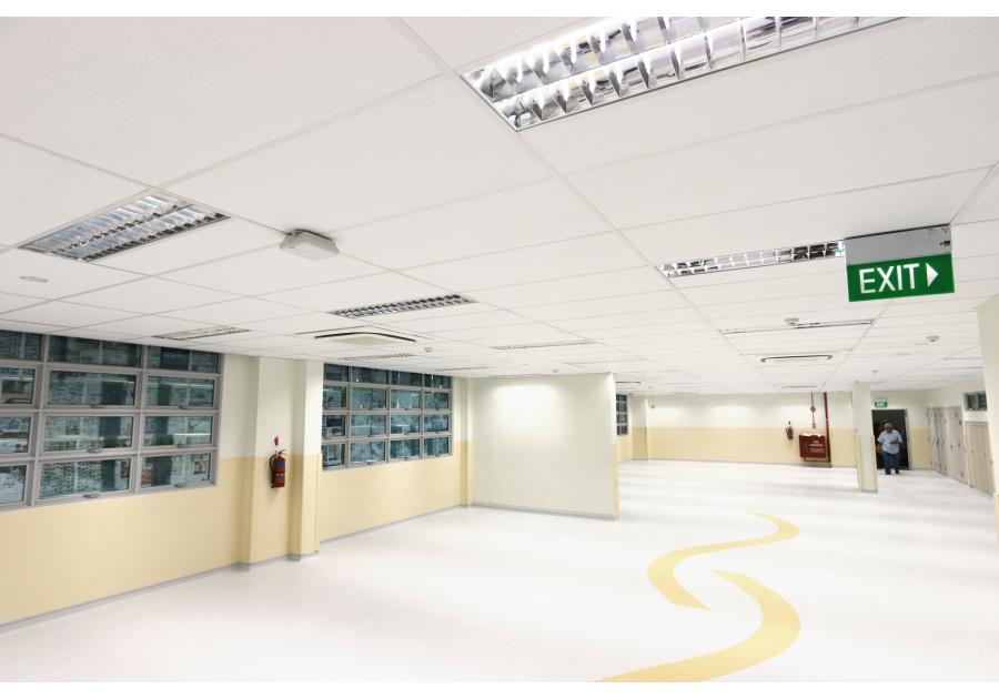 Zdjęcie: Płyta sufitowa Pacific E15 600x600x12 mm akustyczny sufit podwieszany ROCKFON