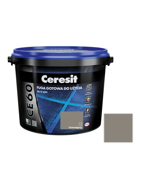 Zdjęcie: Fuga CE 60 Cementgrey 2 kg CERESIT