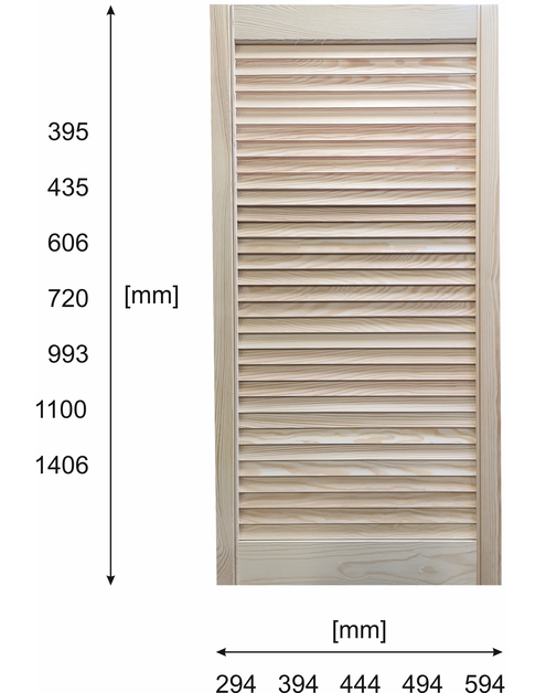 Zdjęcie: Drzwiczki ażurowe 720x444 mm COMPLEX