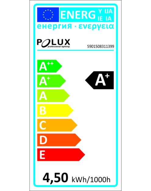 Zdjęcie: Żarówka LED Smart C37 E14 RGB 4,5 W 350lm POLUX