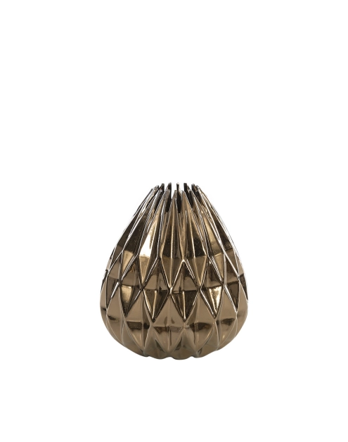 Zdjęcie: Wazon dekoracyjny Elixir 18x18x19 cm złoty EUROFIRANY