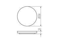 Zdjęcie: Plafoniera LED KB Plafon 01 24 W KINGBERRY