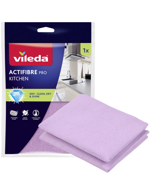 Zdjęcie: Ściereczka Actifibre Pro kuchenna 1 sztuka VILEDA