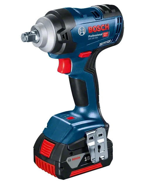 Zdjęcie: Klucz udarowy akumulatorowy Pro Heavy Duty GDS 18V-400 BOSCH