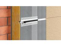 Zdjęcie: Listwa PVC do boniowania BP11 H1 L300 biały bez siatki 10x10 mm BELLA PLAST