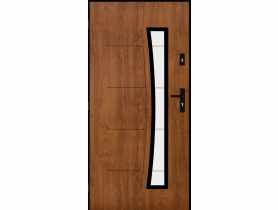 Drzwi zewnętrzne boliwia złoty dąb 90l komplet ENTRYLINE