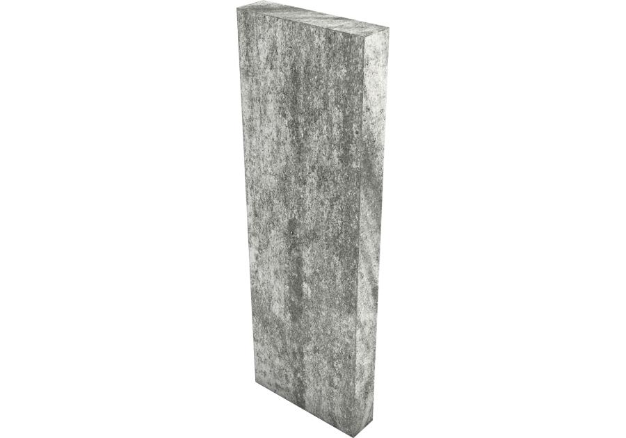 Zdjęcie: Palisada Slim 8x33x100 nerino biało-szaro-czarny na białym cemencie POLBRUK