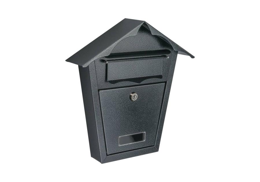 Zdjęcie: Skrzynka na listy SD1 domek mały antyk szary METRO