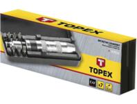 Zdjęcie: Wkrętak udarowy, zestaw 7 sztuk TOPEX