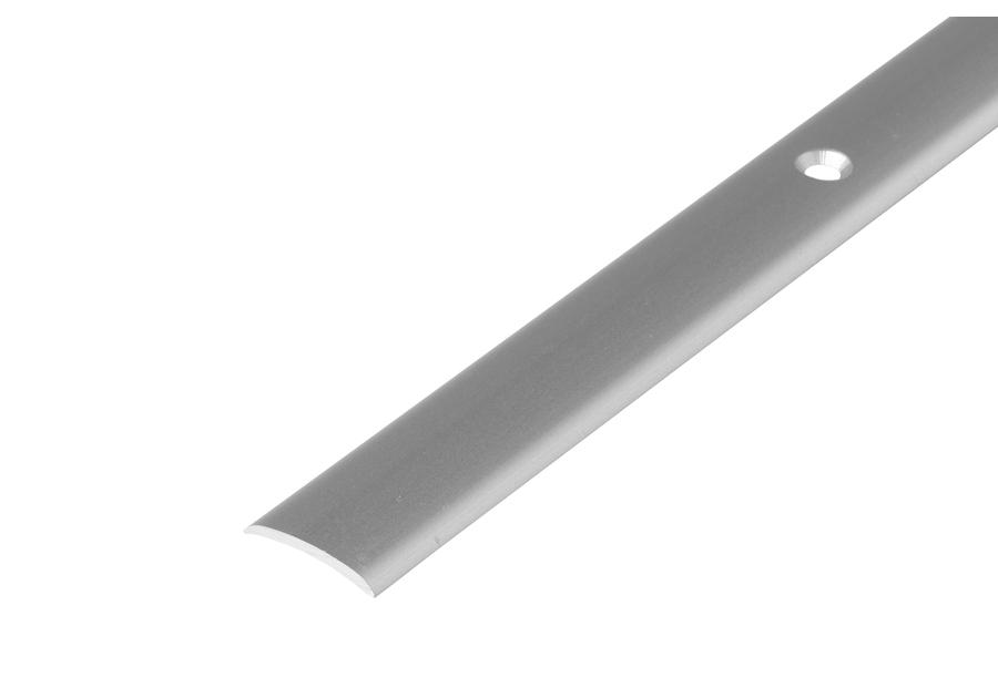 Zdjęcie: Profil progowy owalny aluminium anoda 20 mm 0,9 m srebrny CEZAR