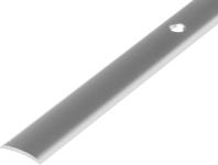 Zdjęcie: Profil progowy owalny aluminium anoda 20 mm 0,9 m srebrny CEZAR
