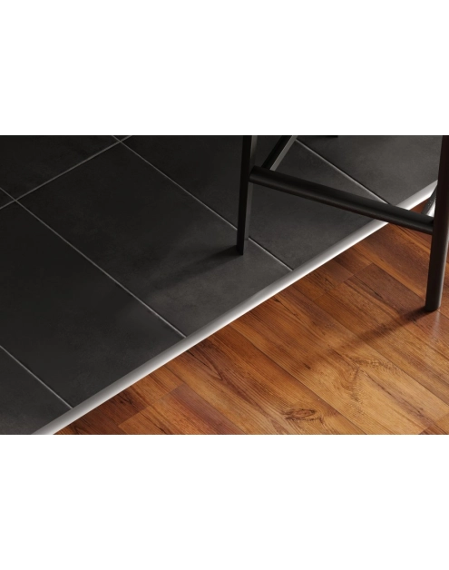 Zdjęcie: Profil progowy owalny aluminium anoda 20 mm 0,9 m srebrny CEZAR