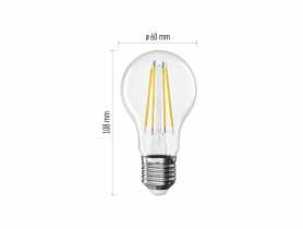 Żarówka LED Filament A60, E27, 3,8 W (60 W), 806 lm, ciepła biel EMOS