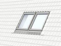 Zdjęcie: Kołnierz kombi EKJ MK06 0021F dwa okna obok siebie VELUX