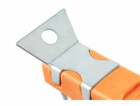 Szczotka druciana, drut nierdzewny, 3x19 rzędów, ze skrobakiem NEO