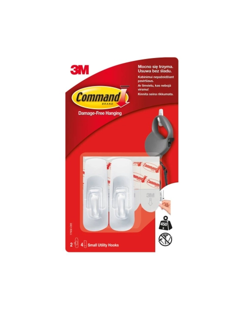 Zdjęcie: Haczyki uniwersalne do wieszania 2 szt. COMMAND