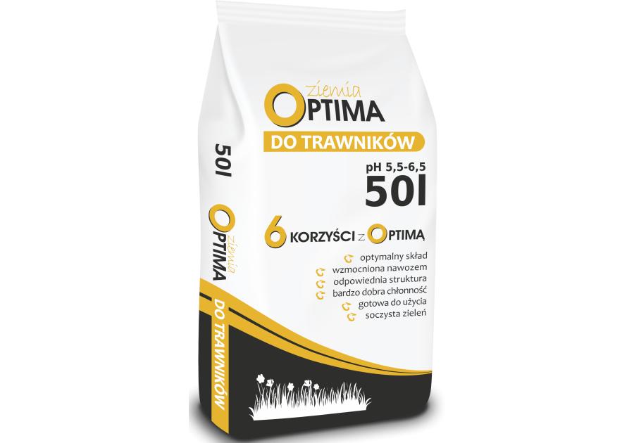 Zdjęcie: Ziemia optima do trawników 50 L BIOVITA