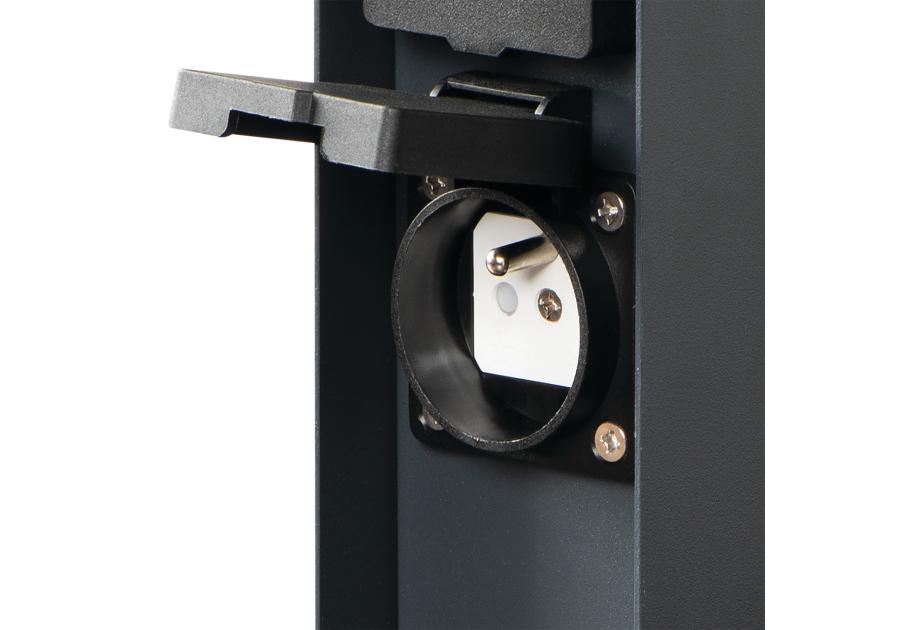 Zdjęcie: Słupek z gniazdami Dasto 2SOC FR B KANLUX