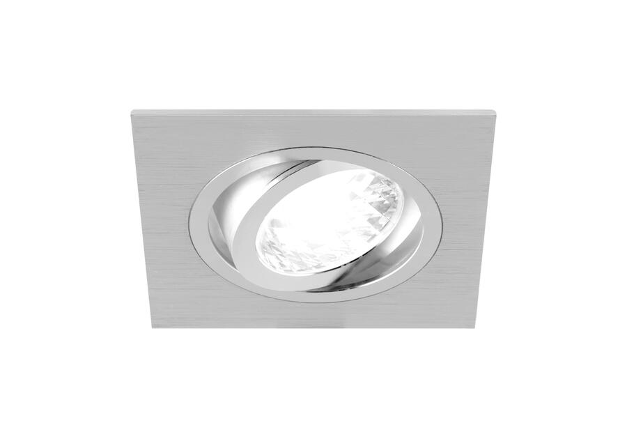 Zdjęcie: Sufitowa oprawa punktowa Alum D Silver kolor srebrny max 50 W GU10 STRUHM