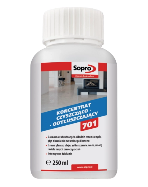 Zdjęcie: Koncentrat czyszcząco-odtłuszczający GR 701 0,25 L SOPRO