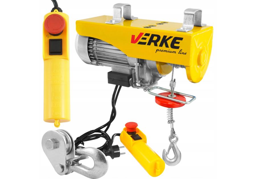 Zdjęcie: Wyciągarka budowlana 125/250 VERKE