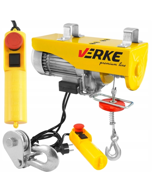 Zdjęcie: Wyciągarka budowlana 125/250 VERKE
