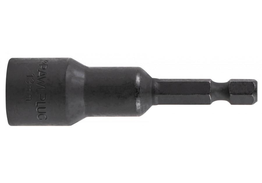 Zdjęcie: Uchwyt 13 mm HEX 1/4 nasadka udarowa Cr-Mo dł. 65mm 3 szt. RAWLPLUG