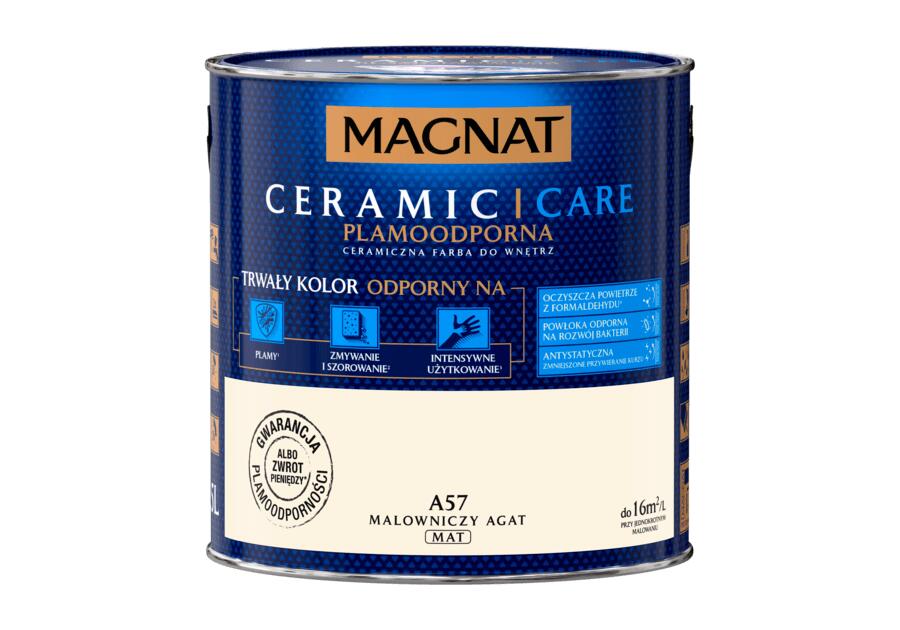 Zdjęcie: Farba do wnętrz Ceramic Care 2,5 L malowniczy agat MAGNAT