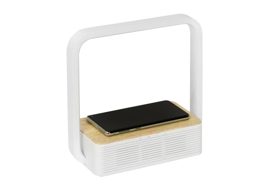 Zdjęcie: Lampka LED AJE-ORBI bluetooth + bezprzewodowe ładowanie telefonów ACTIVEJET