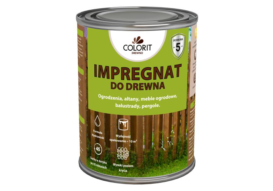 Zdjęcie: Impregnat do drewna, heban 750 ml COLORIT