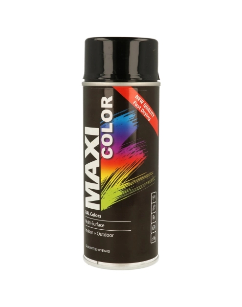 Zdjęcie: Farba w sprayu Maxi Color czarny połysk EUROPEAN AEROSOLS