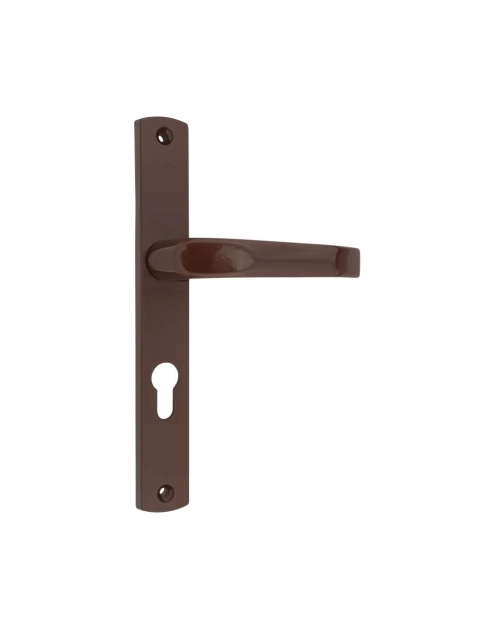 Zdjęcie: Klamka wąski szyld Diana 72 WKL brąz GAMAR