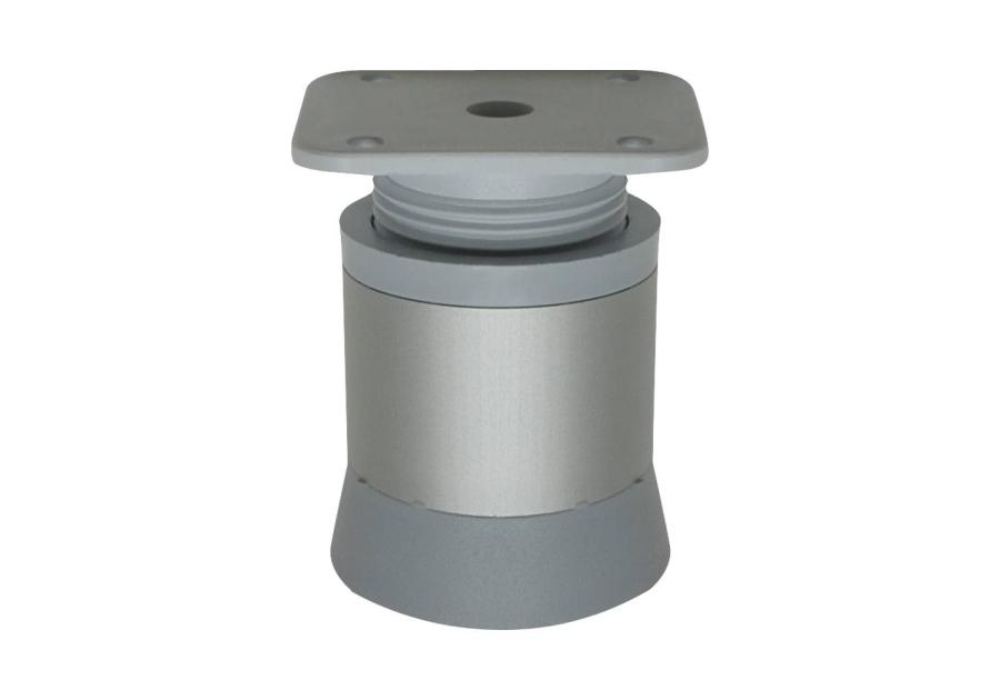 Zdjęcie: Noga meblowa Fi-40 mm H60 mm aluminiowa wysoki ślizg STAHL