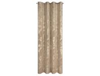 Zdjęcie: Zasłona gotowa Naira 140 x 250 cm ciemnobeżowy EUROFIRANY
