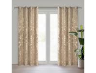 Zdjęcie: Zasłona gotowa Naira 140 x 250 cm ciemnobeżowy EUROFIRANY